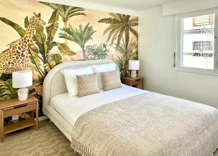 Exceptional - Sea View - 6 People - Air Conditioning - Parking Apartamento *